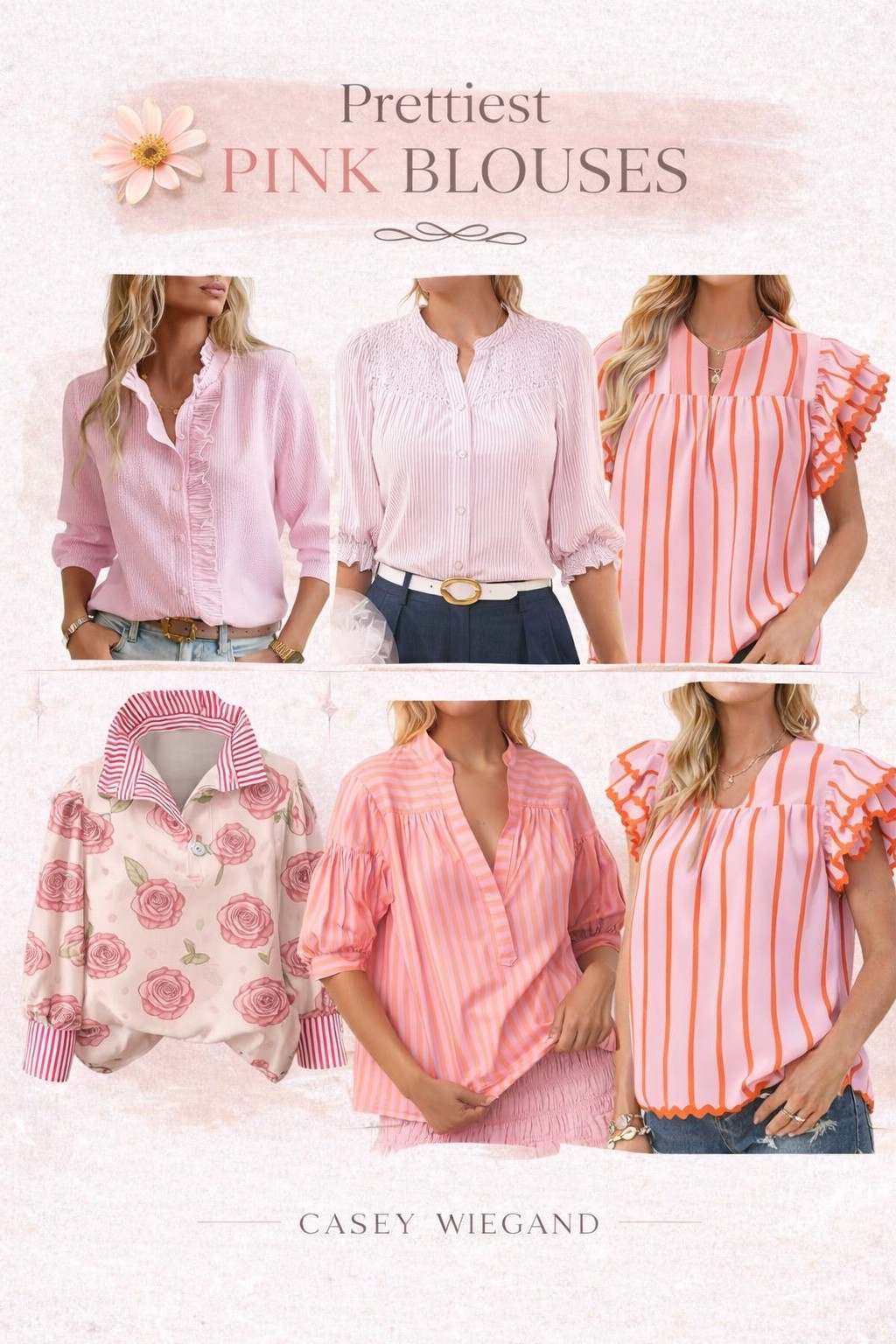 The prettiest pink blouses! 

#LTKootd #LTKdayinmylife #LTKgrwm