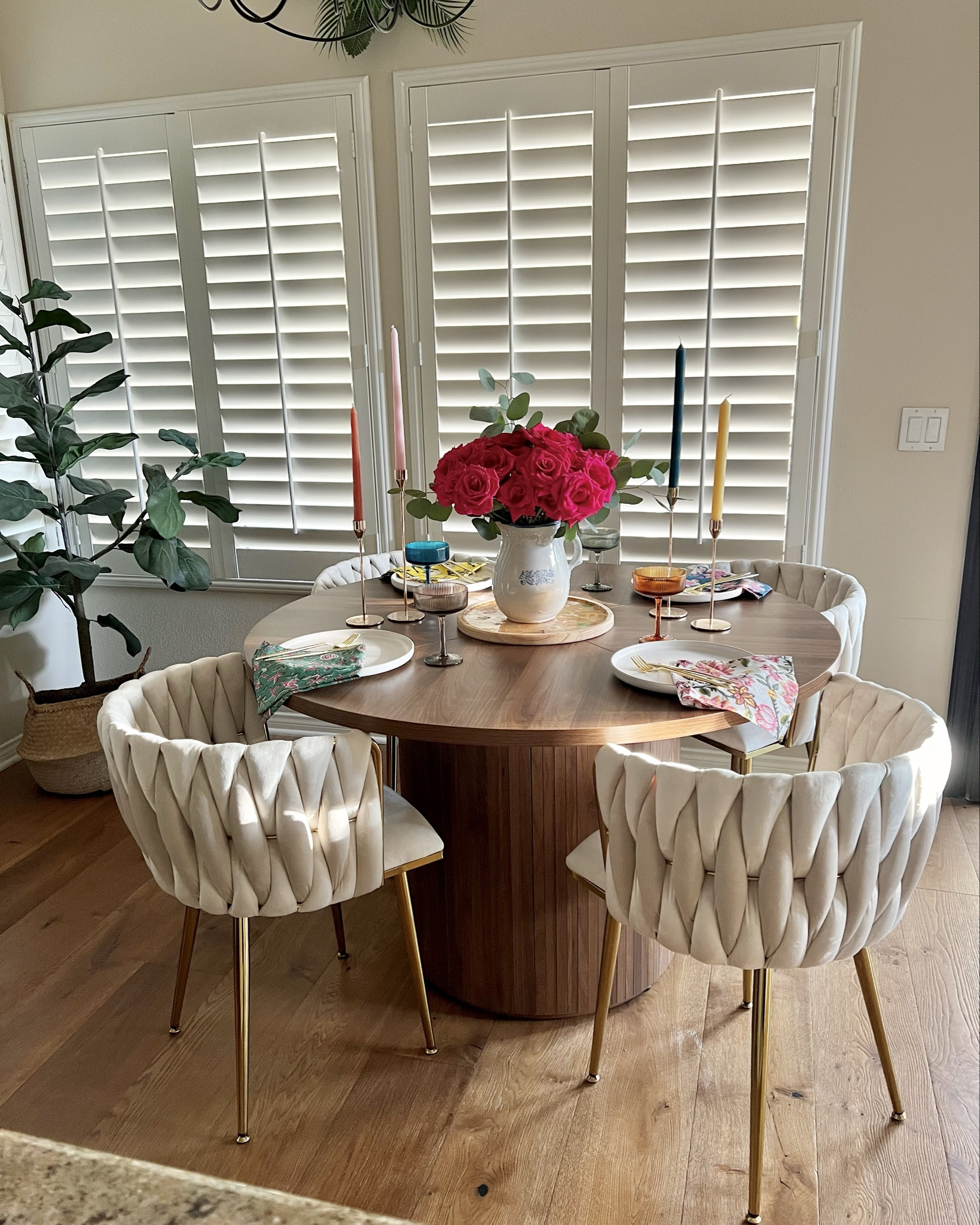 New kitchen table and chairs! Love my settings too! 

#LTKFindsUnder50 #LTKFindsUnder100 #LTKHome