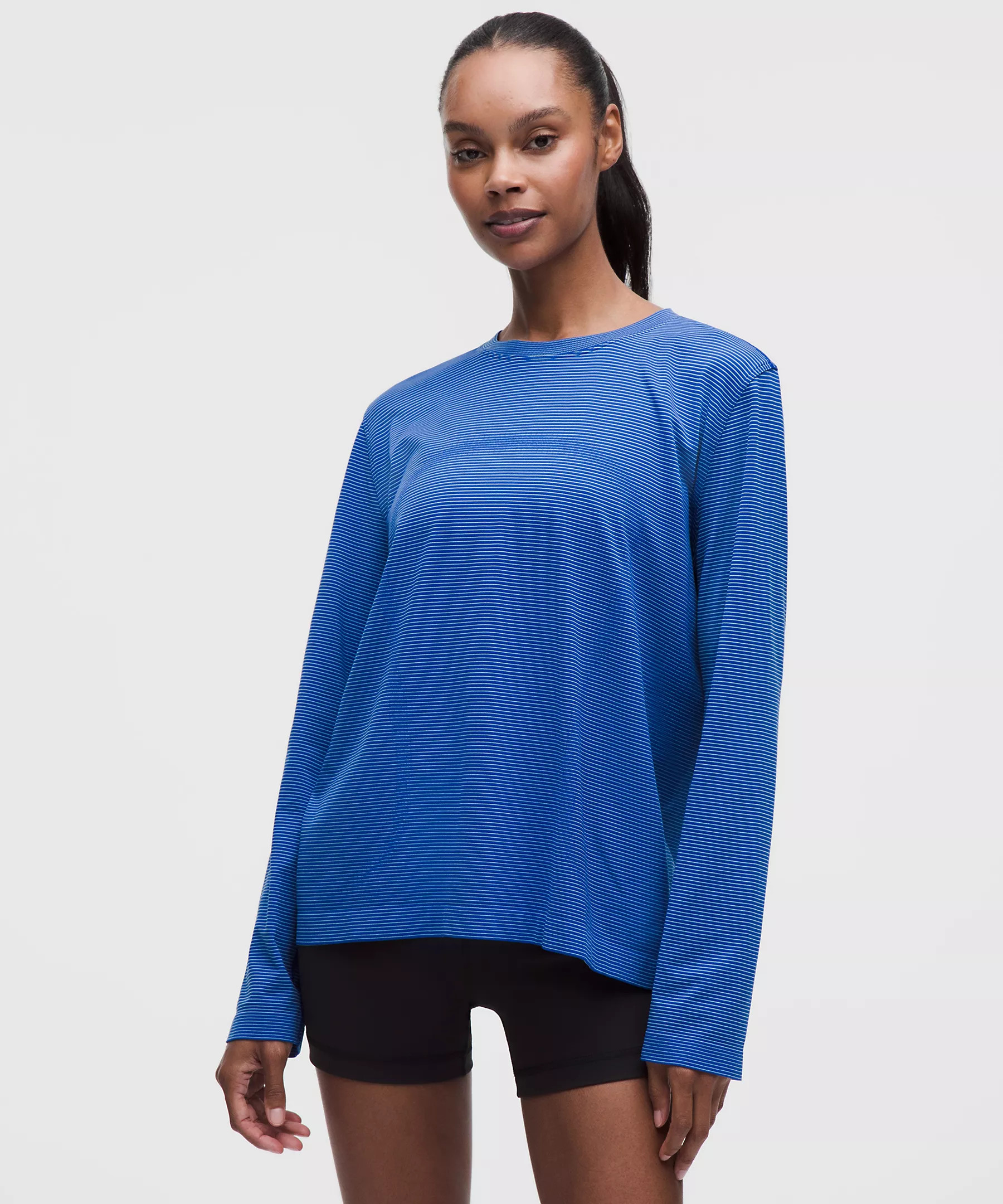 Swiftly Relaxed Long-Sleeve Shirt Hip Length | Lululemon (US)