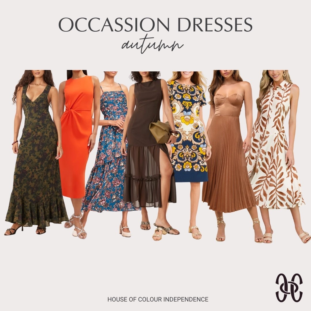 Rich, warm, earthy, vibrant dresses #hocautumn 

#LTKParties #LTKWedding