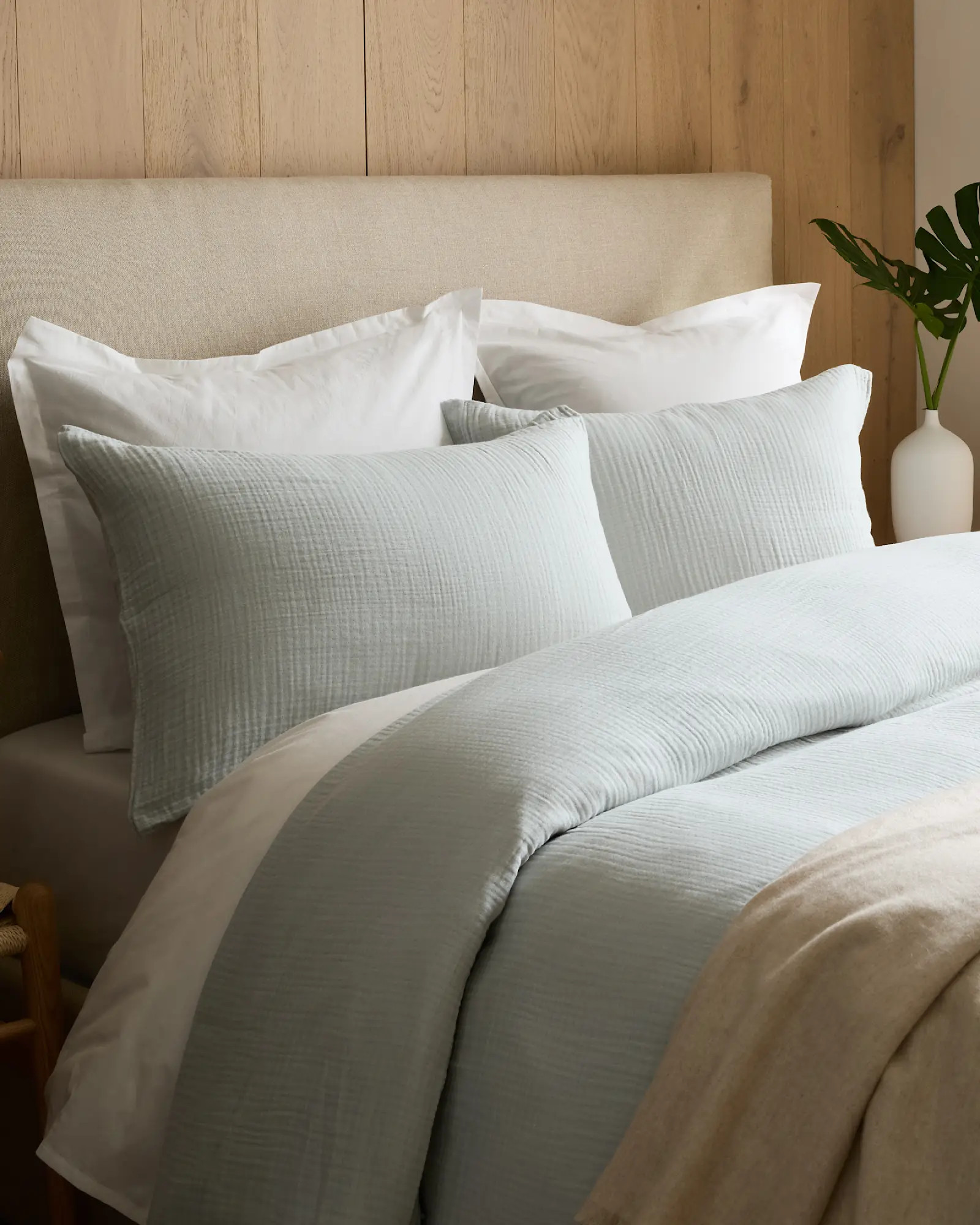 Organic Airy Gauze Duvet Cover Set | Quince