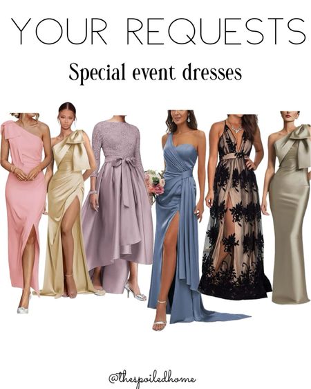 #amazonfashion formal special event dresses for bridesmaids, mother-of-the bride, mother-of-the-groom, wedding guest, gala, all budget-friendly and come in many color choices 

#LTKover40 #LTKfindsunder100 #LTKwedding