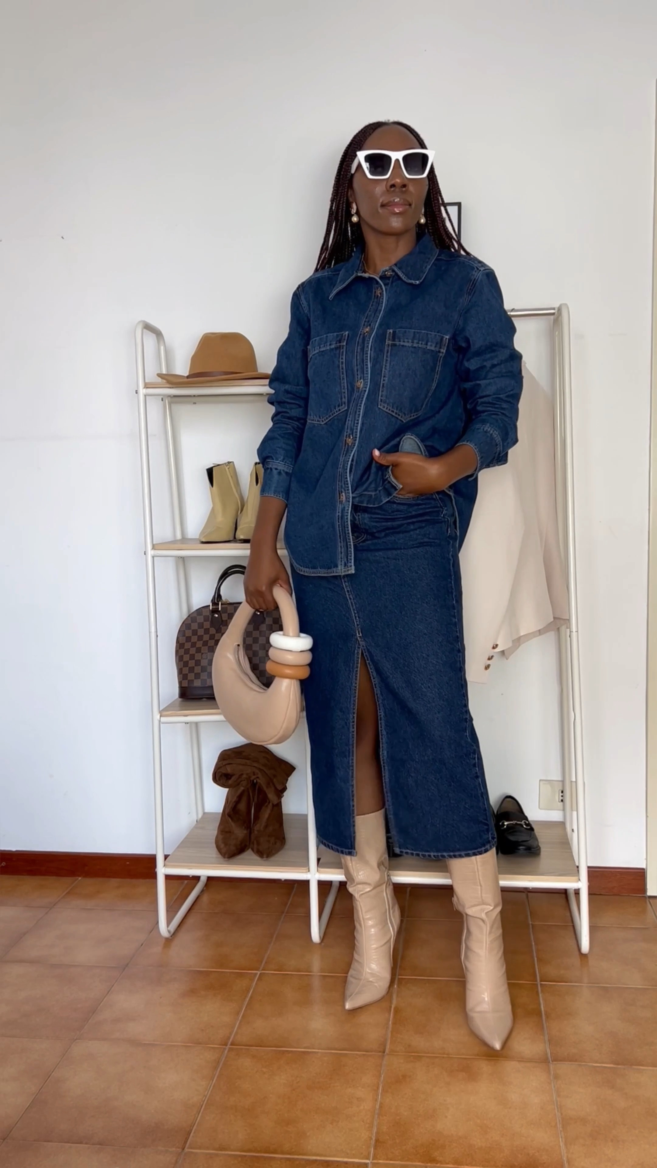 Double denim, transitional outfit into Fall 🍁

#LTKSeasonal