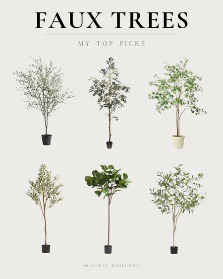 Some of my favorite faux trees! Included various price points for every budget 🤍

#LTKSeasonal #LTKunder100 #LTKhome