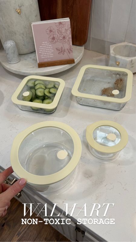 Walmart non toxic glass fkitchen containers 

#walmart #home #kitchen #laurabeverlin

#LTKfindsunder50 #LTKhome #LTKsalealert