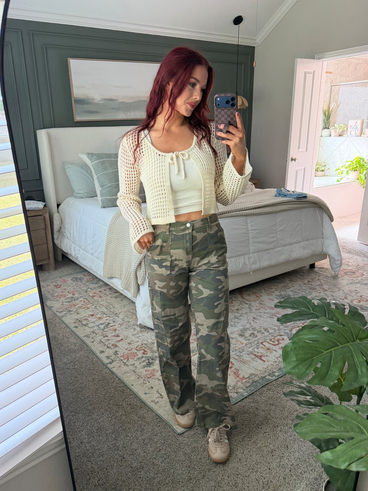 Casual fall fit ft my fav camo pants.


#LTKShoeCrush #LTKStyleTip #LTKFindsUnder50