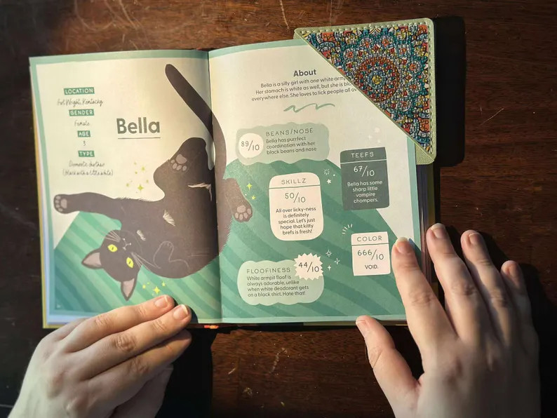 Faux Leather Bookmarks 'tropical Punch' - Etsy | Etsy (US)