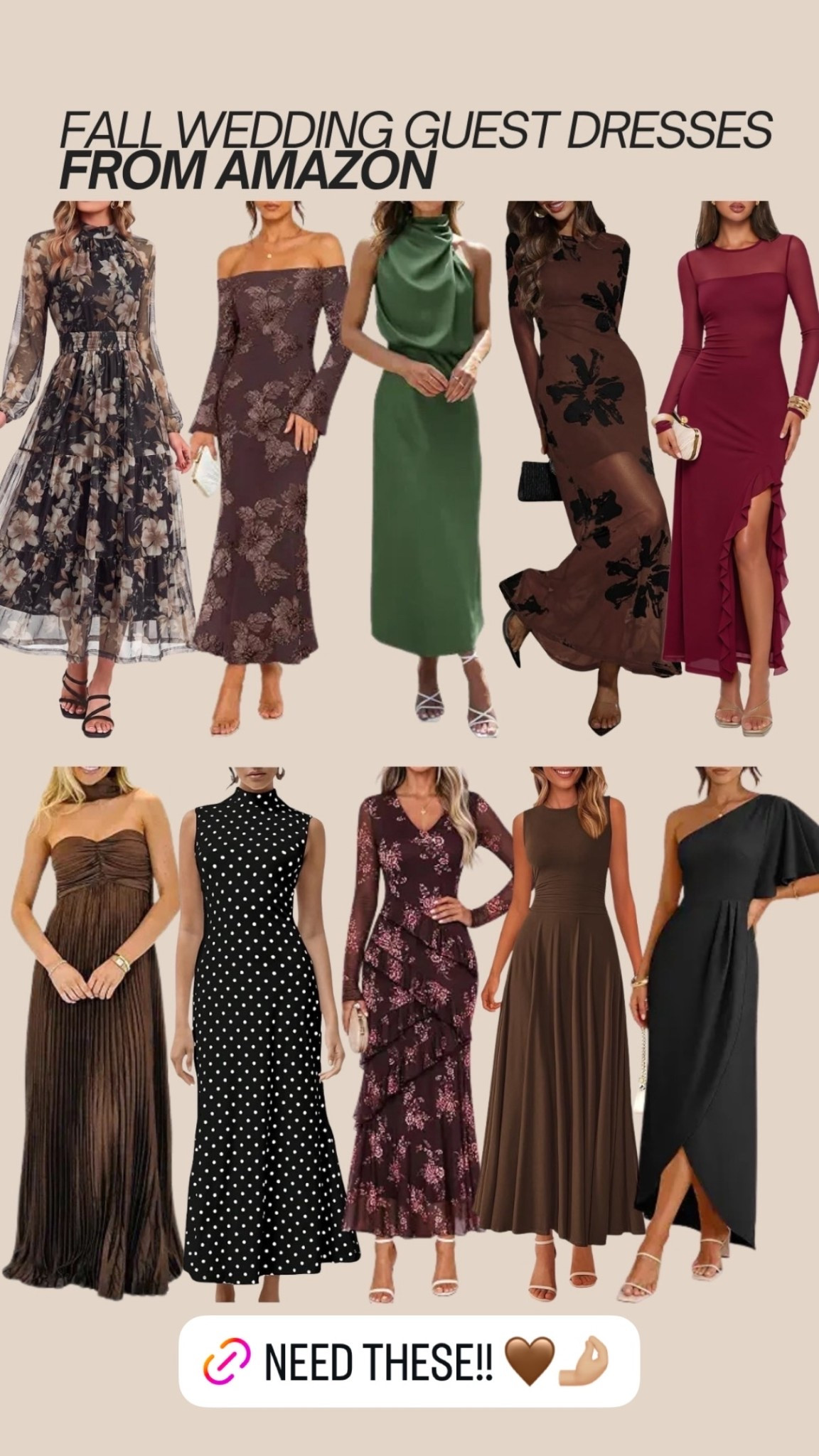 Fall wedding guest dresses in the prettiest colors and prints! 🍂🤎

Fall outfit, Amazon outfit, Amazon, wedding, fall dresses

#LTKSeasonal #LTKSaleAlert #LTKWedding