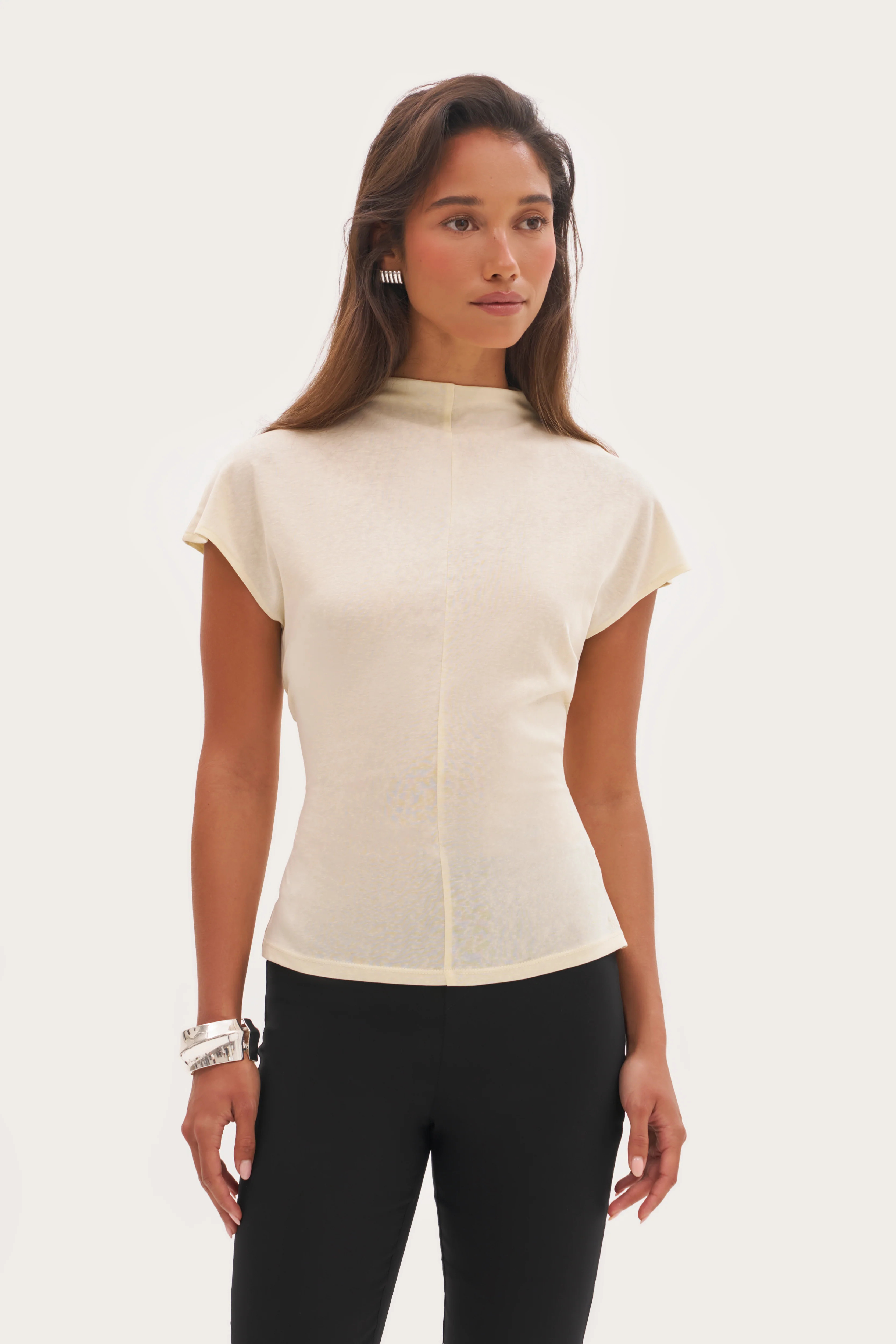 Maebe Breeze Tee - Buttercream | Maebe UK