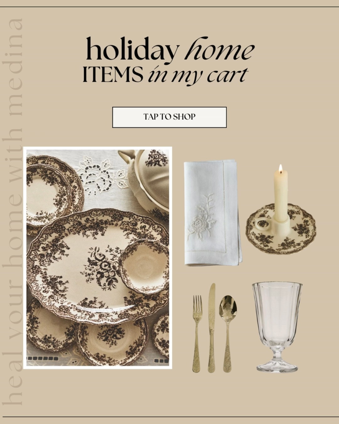 Holiday tablescape home items in my cart for hosting, dinner parties and a dinner ware refresh! 

 #LTKSeasonal #LTKHome #LTKFindsUnder100