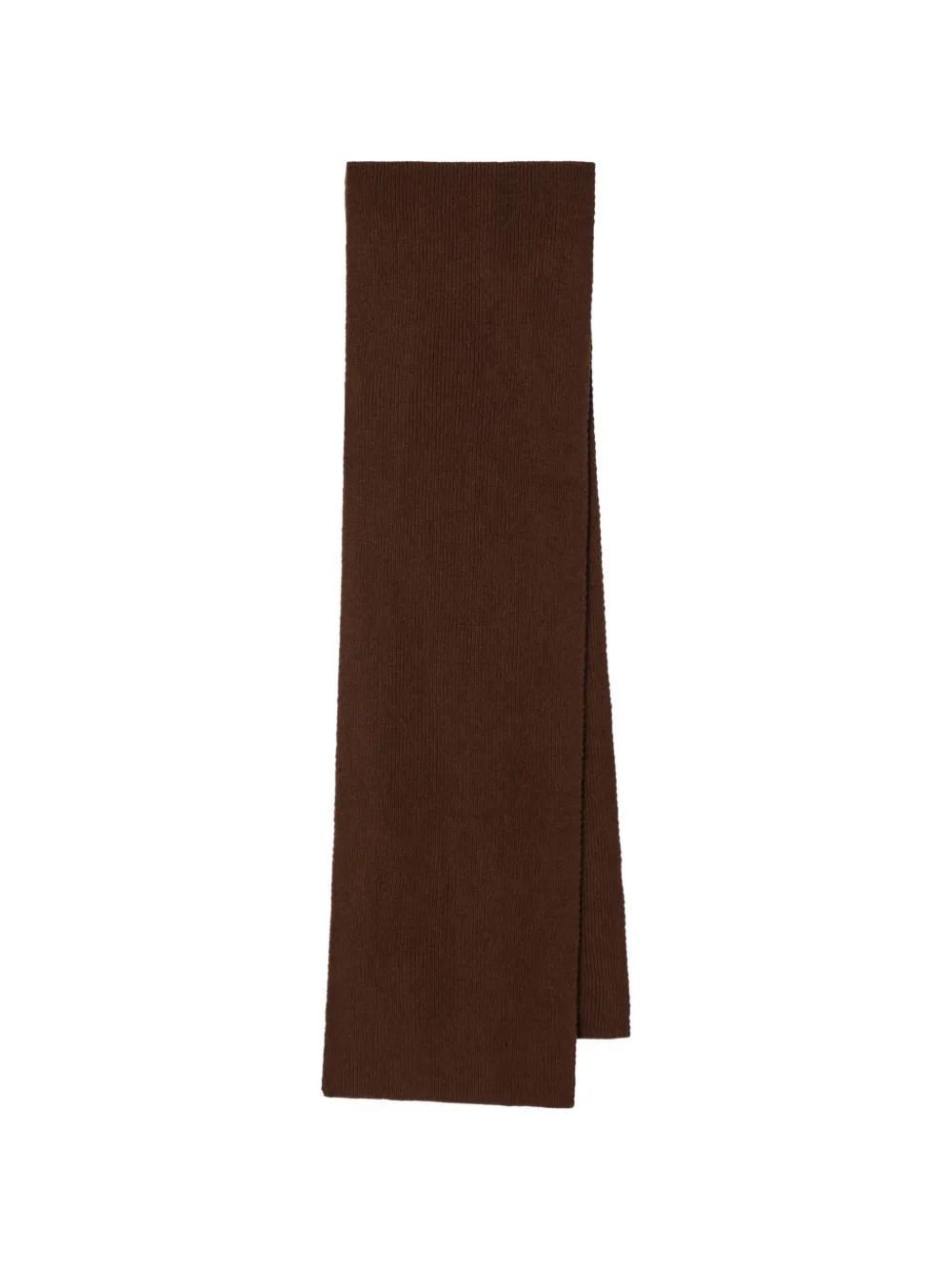 Le Bonnet ribbed-knit scarf - Brown | Farfetch Global