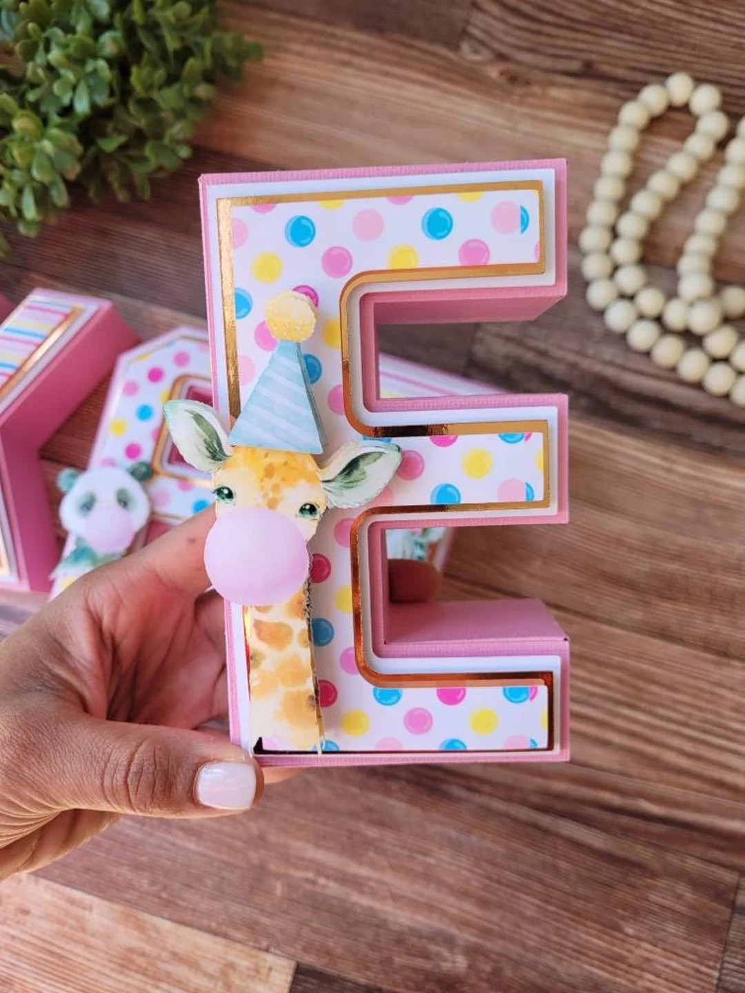 Party Animals Decorations | 3D Paper Letters (no Wood) | Party Animals Birthday | Wild One Animal... | Etsy (US)