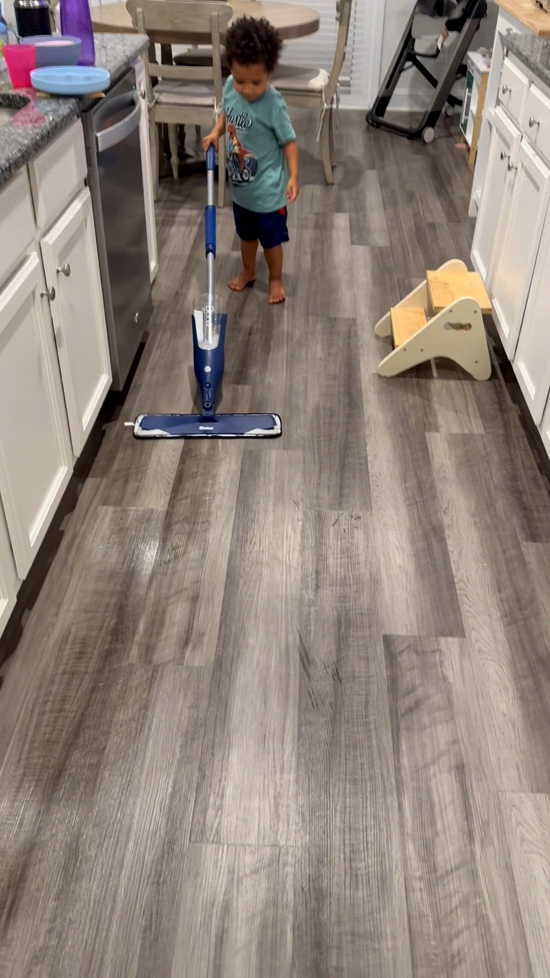 My little helper 🥹 He took the mop from me and said he wanted to help.

#LTKmomlife #LTKvlog #LTKKids