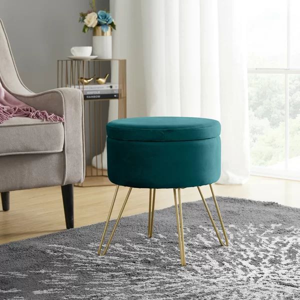 Wolfeboro Upholstered Storage Ottoman | Wayfair North America