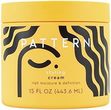 Amazon.com : PATTERN Beauty Styling Cream for Curlies, Coilies and Tight Textures, 15 Fl Oz : Bea... | Amazon (US)