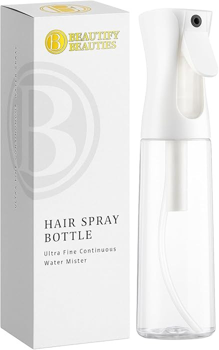 BeautifyBeauties Spray Bottle For Hair – Continuous Mister Spray Bottle for Hairstyling, Cleani... | Amazon (US)