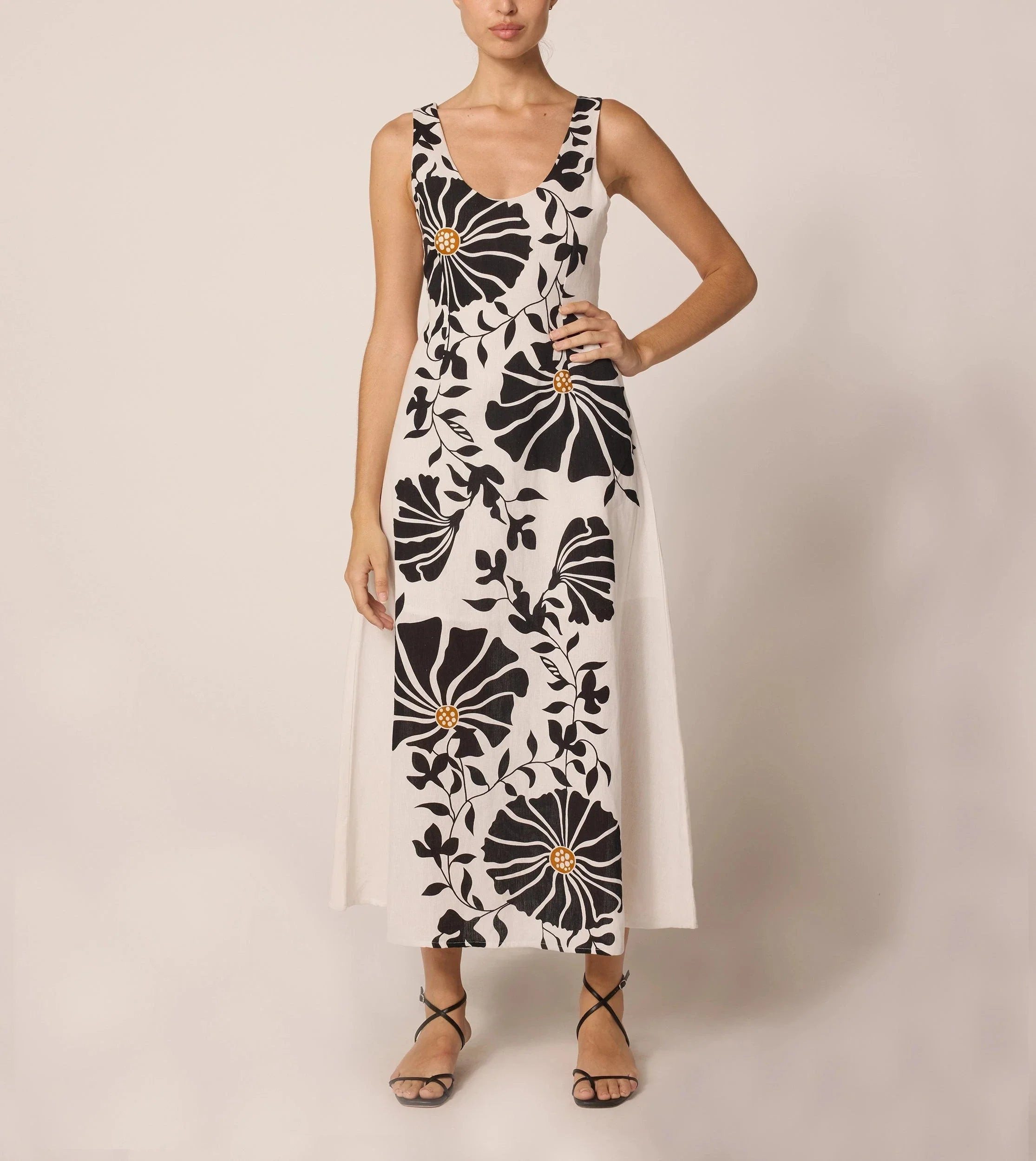 Cleobella - Rosalinda Ankle Dress - Atropa | Jones & Daughters