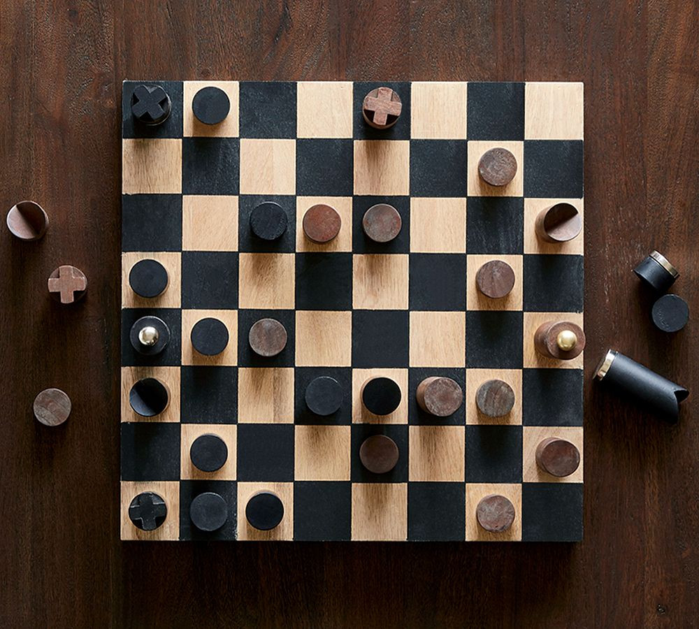 Wooden Chess Board Game | Pottery Barn (US)