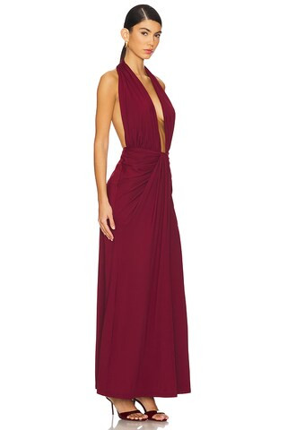 SNDYS Cantarios Dress in Maroon from Revolve.com | Revolve Clothing (Global)