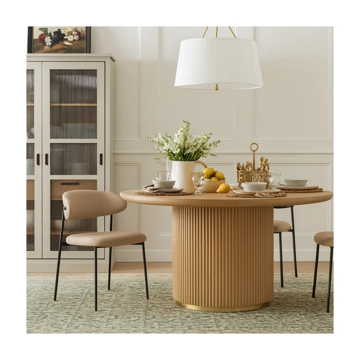 Lupita Upholstered Back Side Chair Dining Chair (Set of 2) | Wayfair North America