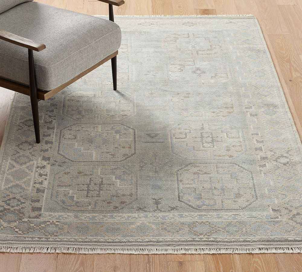 Merrin Hand-Knotted Wool Rug | Pottery Barn (US)