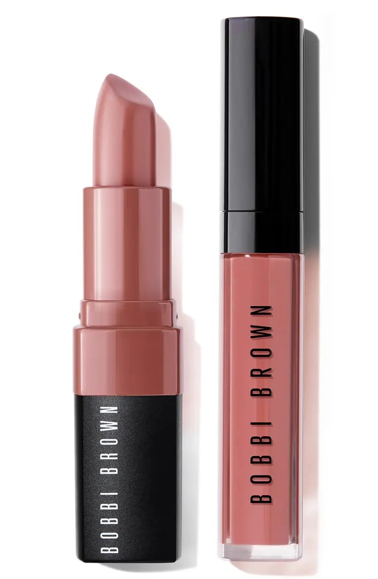Full Size Crushed Lipstick & Oil-Infused Lip Gloss Set | Nordstrom