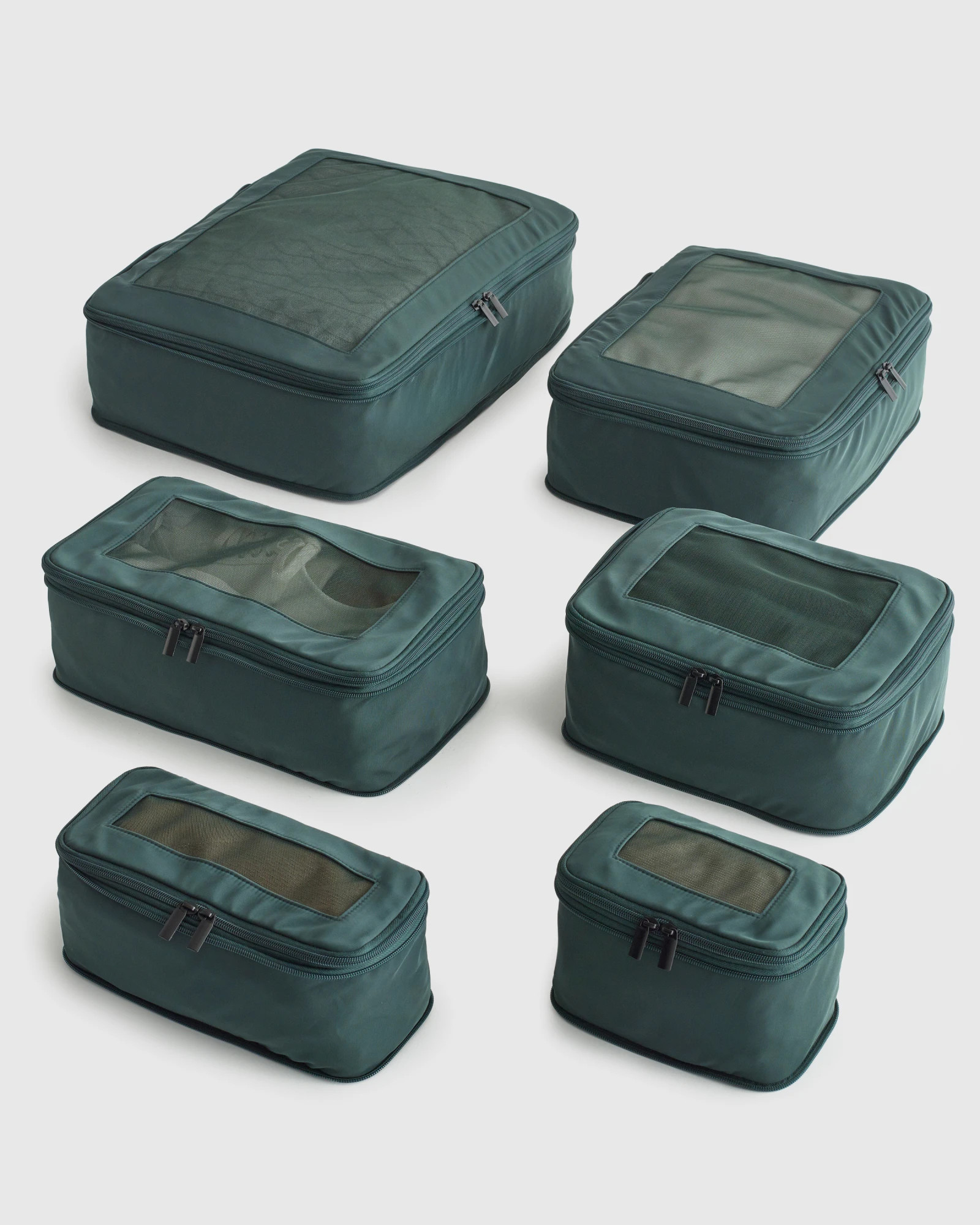 Revive Nylon Compression Packing Cubes (6-pack) | Quince