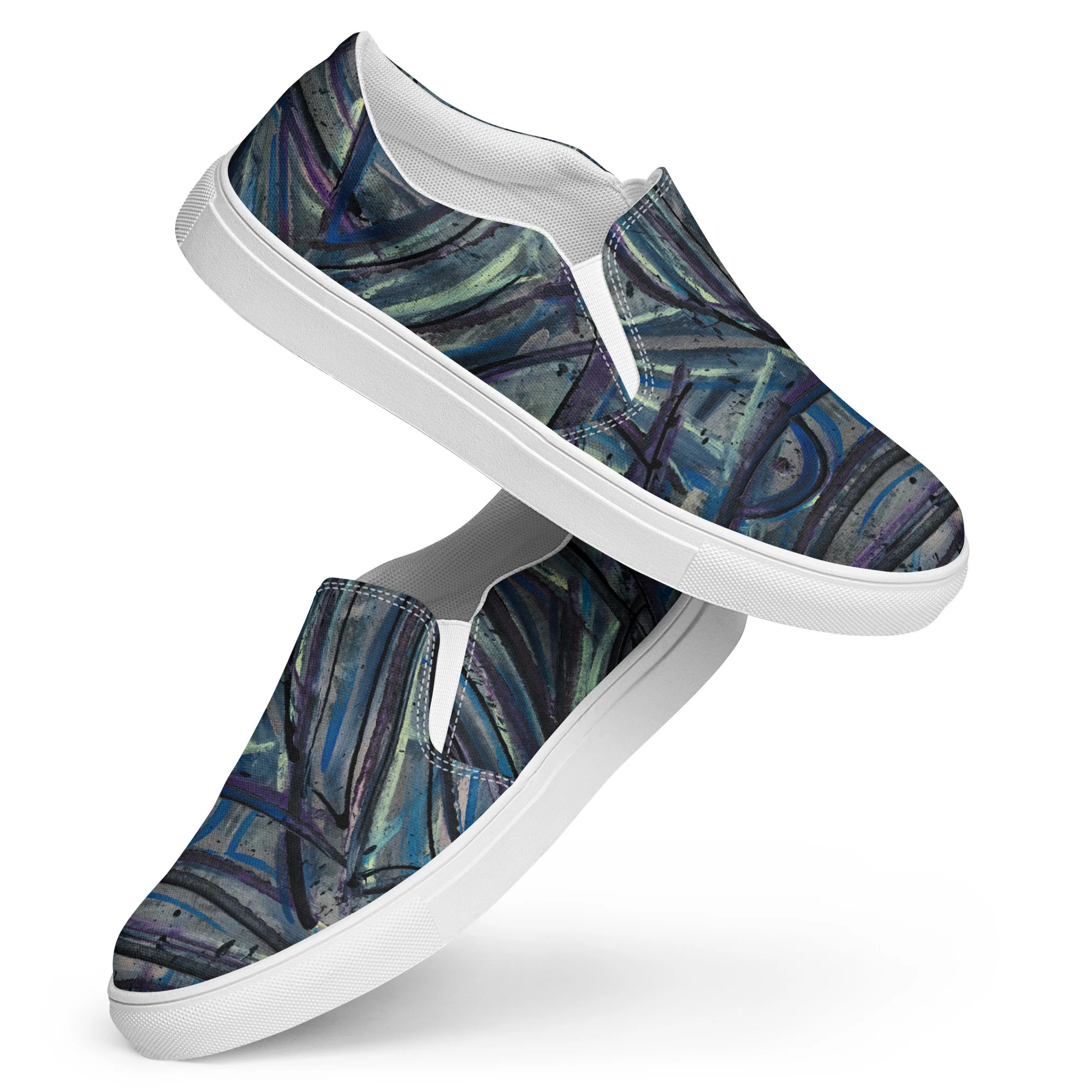 Insight Art Women’s slip-on canvas shoes | Marla Studio