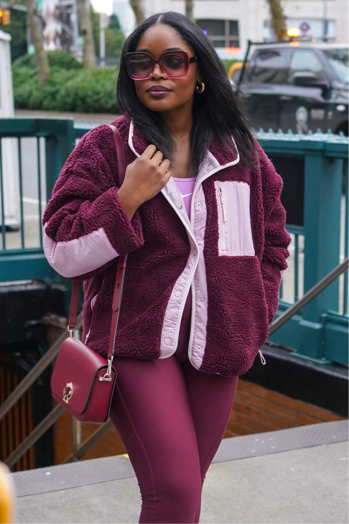 Every gworl needs a good Teddy Jacket athleisure set for the fall - but MAKE IT COLORRRR✨

#LTKstyletip #LTKmidsize #LTKSeasonal