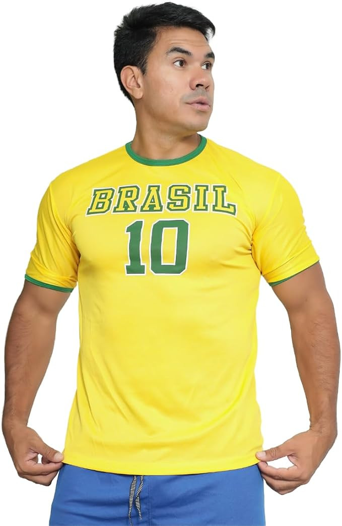 Camisa Do Brasil Amarela Copa Do Mundo 2026 Camiseta Copa | Amazon (BR)