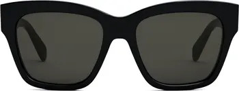 Triomphe 55mm Round Sunglasses | Nordstrom