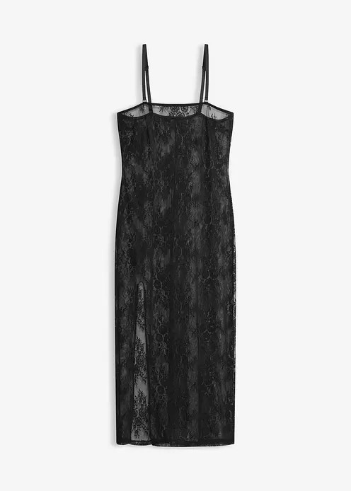 Spitzen Kleid mit abnehmbaren Trägern | Bonprix DE