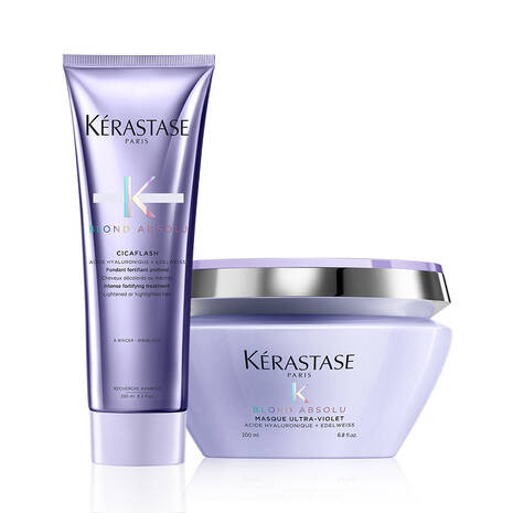 Blonde Hair Purple Conditioner & Hair Mask Duo Set | Kérastase | Kerastase US