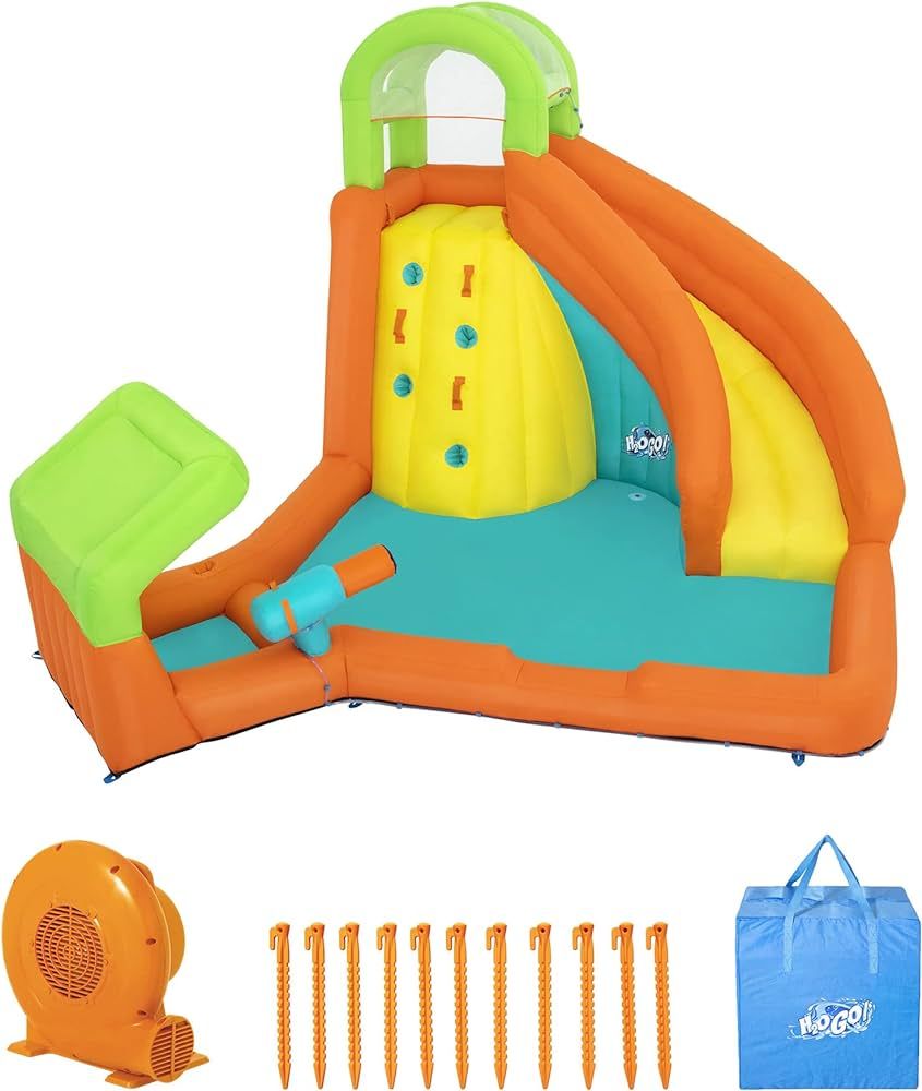 Bestway H2OGO! Canopy Cove Mega Outdoor Water Park | Features Water Slide, Shaded Canopy, Water C... | Amazon (US)