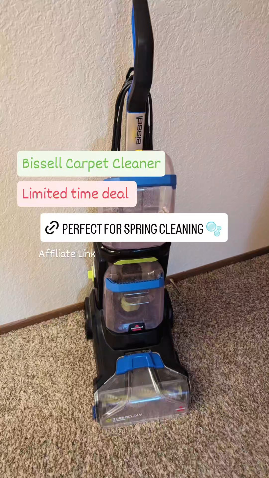 Bissell Carpet Cleaner  - Perfect for spring cleaning, spills, stains, and messes from kids and pets.

#LTKmomlife #LTKSaleAlert #LTKHome