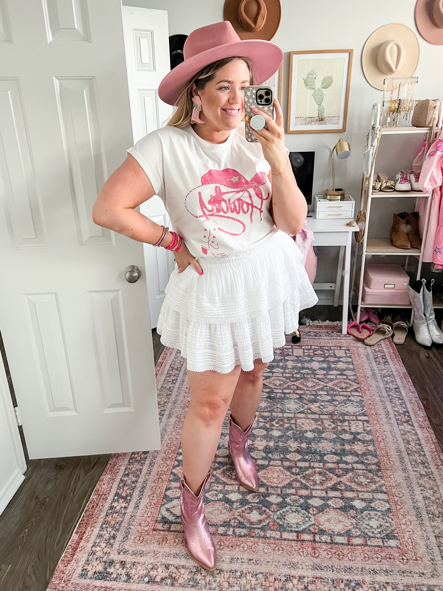 Avara Boots & Bling collection 🤠🪩 Use code KATIE15 for 15% off!

Nashville outfit, nash bash, country concert outfit, Taylor swift concert outfits, lover era, disco cowgirl, metallic cowboy boots, silver cowboy boots, Texas outfits, Dallas outfits, pink cowboy boots, howdy

#LTKcurves #LTKFestival #LTKunder100