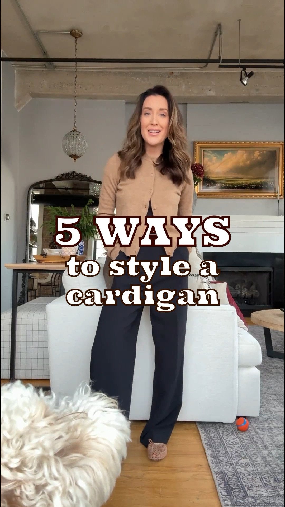 5 ways to style a cardigan! Spring capsule wardrobe outfit ideas including neutral cardigan!

#LTKStyleTip #LTKSeasonal #LTKFindsUnder100