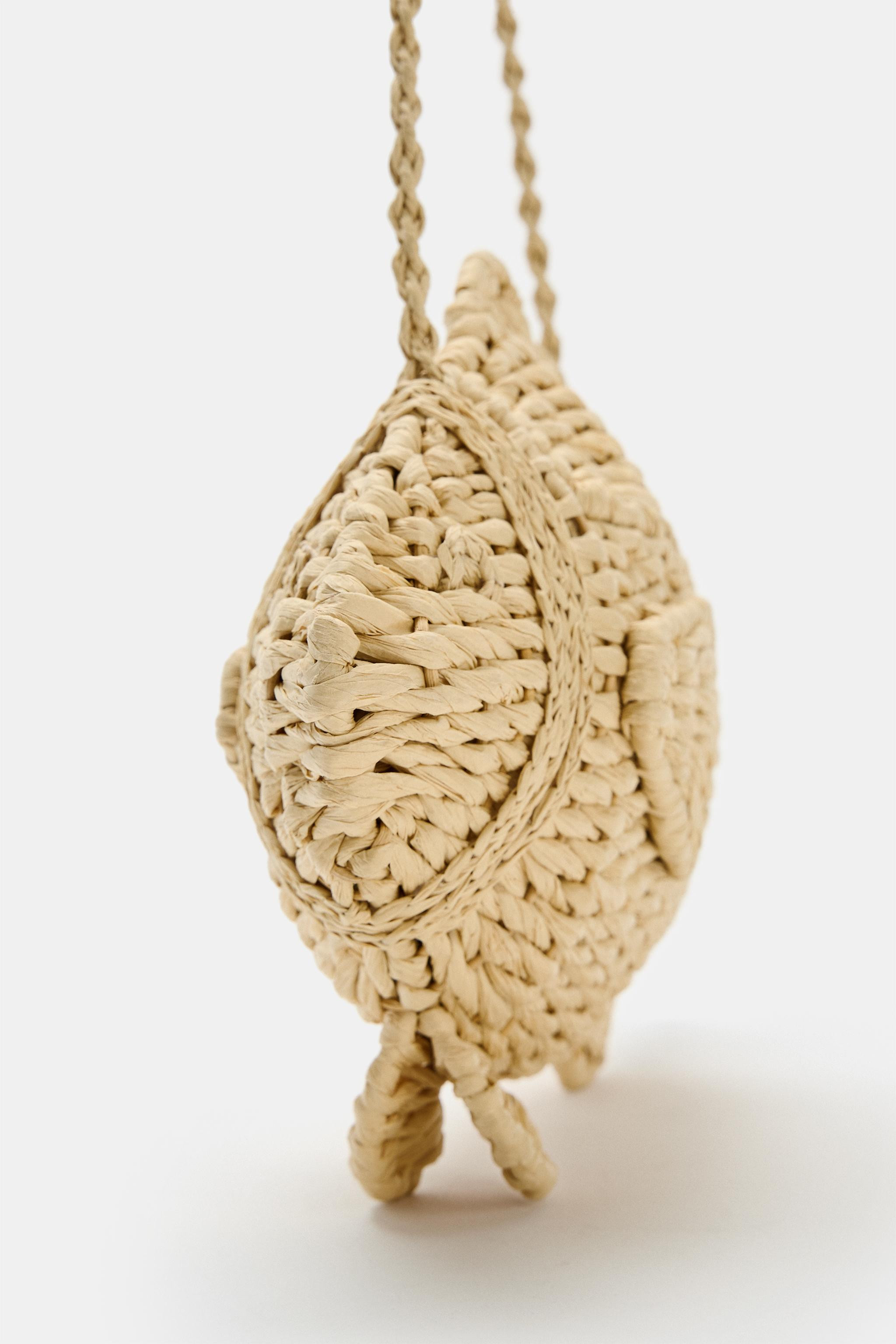 FISH-SHAPED WOVEN EFFECT BAG | Zara US