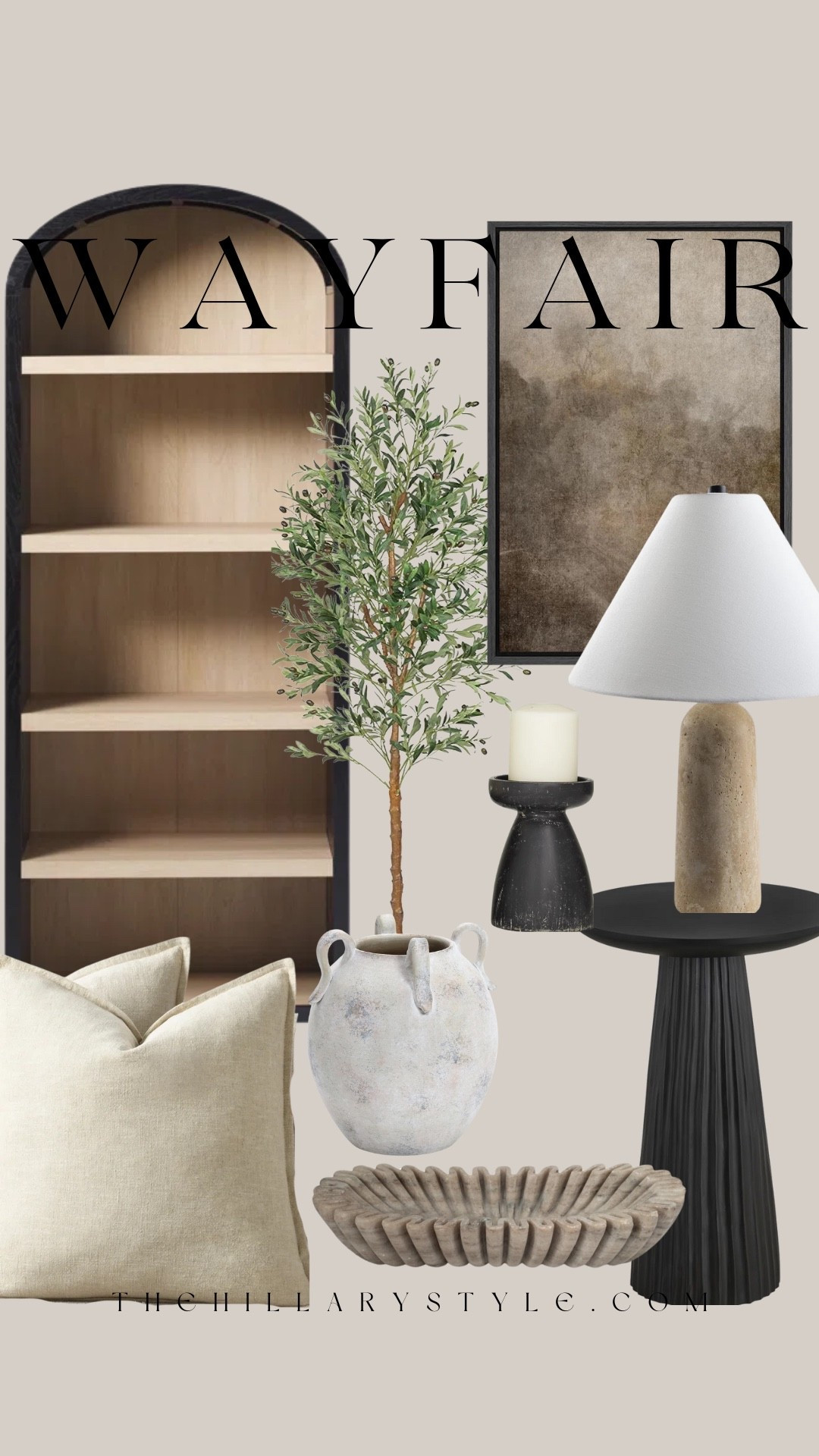 Neutral, sculptural, and effortlessly elevated. I love these RH-style home decor pieces from Wayfair—designer-inspired at a fraction of the price.

#LTKStyleTip #LTKHome #LTKOver40