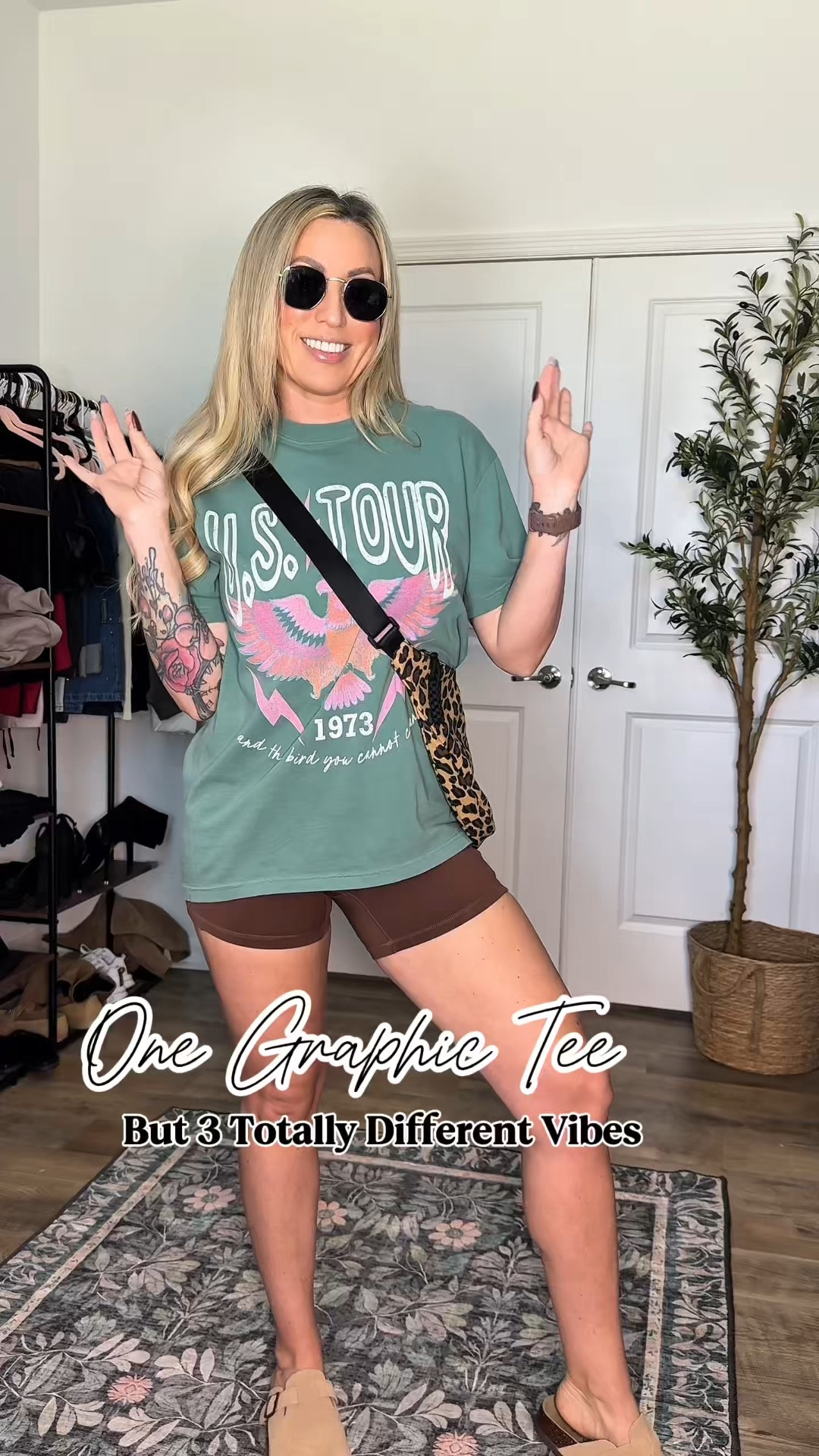Graphic tee, styled three ways for effortless cool.
Easy pieces, bold styling, chic for less 🖤

👉 Everything is linked & tagged so you can recreate the looks easily.

#amazonoutfits #styledlooks #realwomensstyle #everydayfashion #casualoutfitideas #momstyledaily #budgetfriendlyfashion #easyoutfits #amazonmusthaves #wearwhatyoulove


#LTKFindsUnder50 #LTKmomlife #LTKOver40
