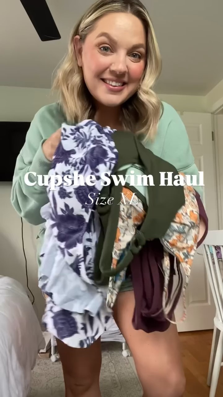 Postpartum Swim Haul! 👙☀️All of these pieces are from @cupshe and such good quality. 

#cupshe #swimsuit #swimwear #swimwearhaul #postpartumbody #postpartumswimsuit #nursingfriendly #millenialmom

#LTKMidsize #LTKSeasonal #LTKSwim