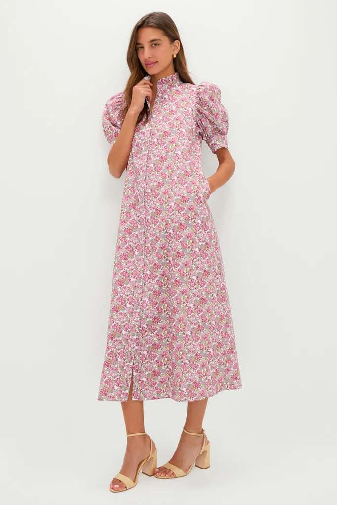 Pink & Sage Ditsy Floral Louisa Maxi Dress | Tuckernuck (US)
