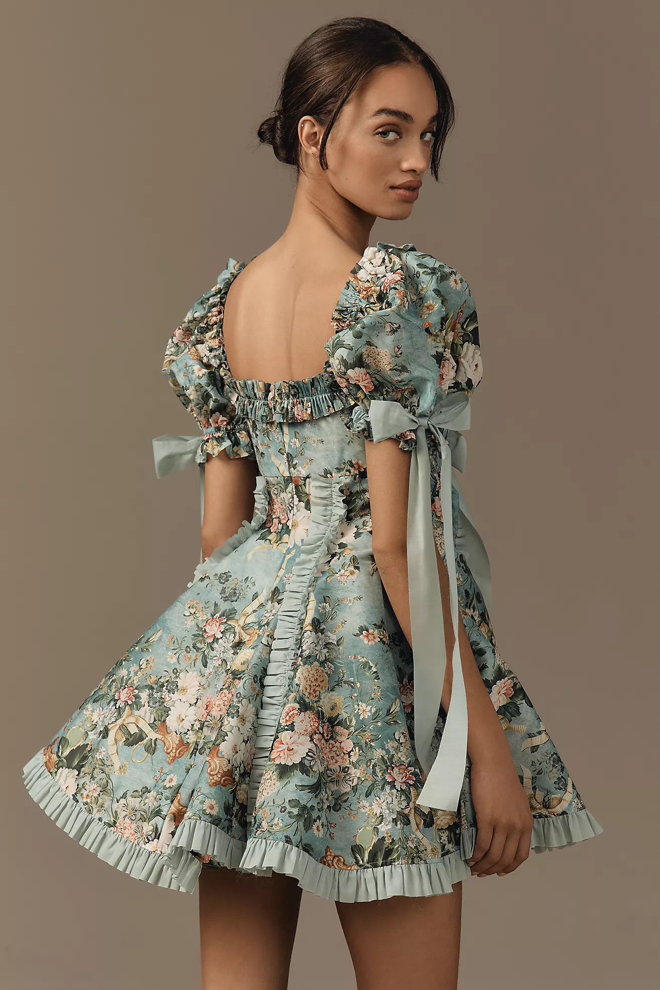 Selkie The Tulum Bow Mini Dress | Anthropologie (US)