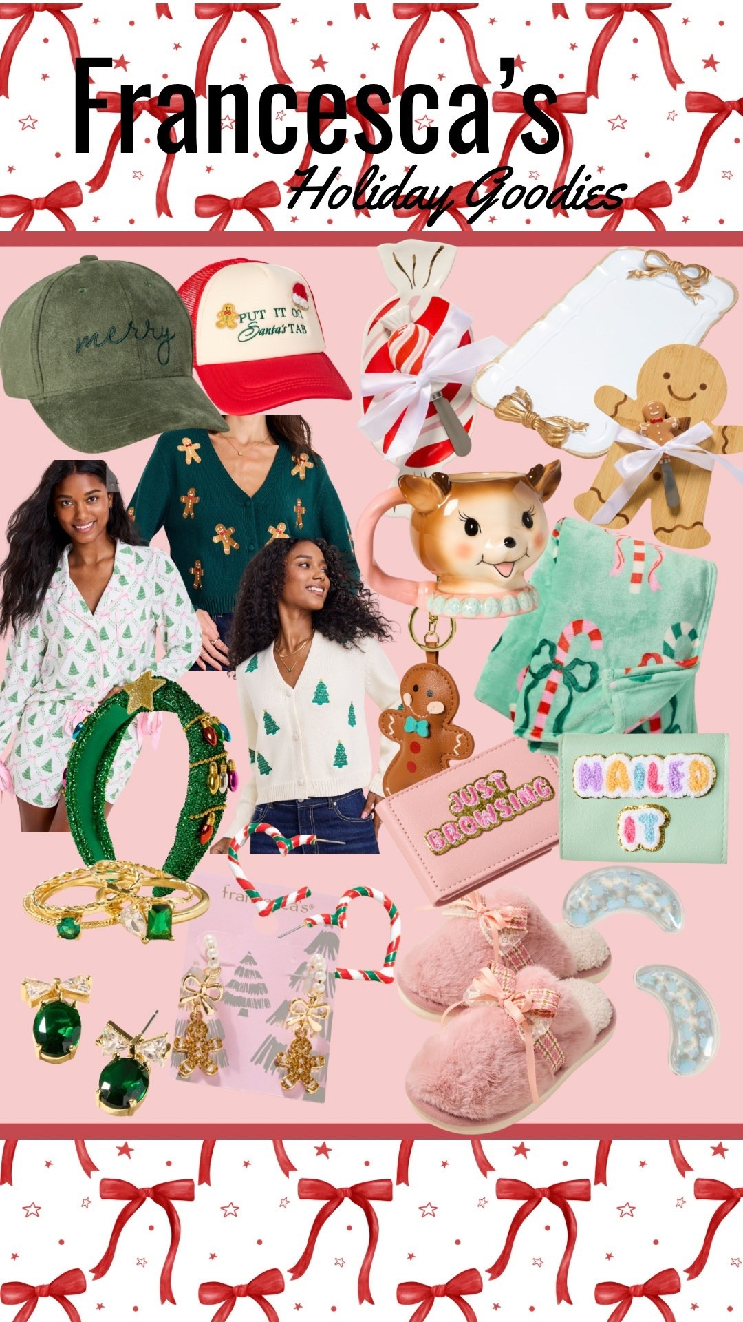 Come here for your one stop shop- hostess gifts, holiday attire and accessories, stocking stuffers and more  

#LTKHoliday #LTKSeasonal #LTKGiftGuide