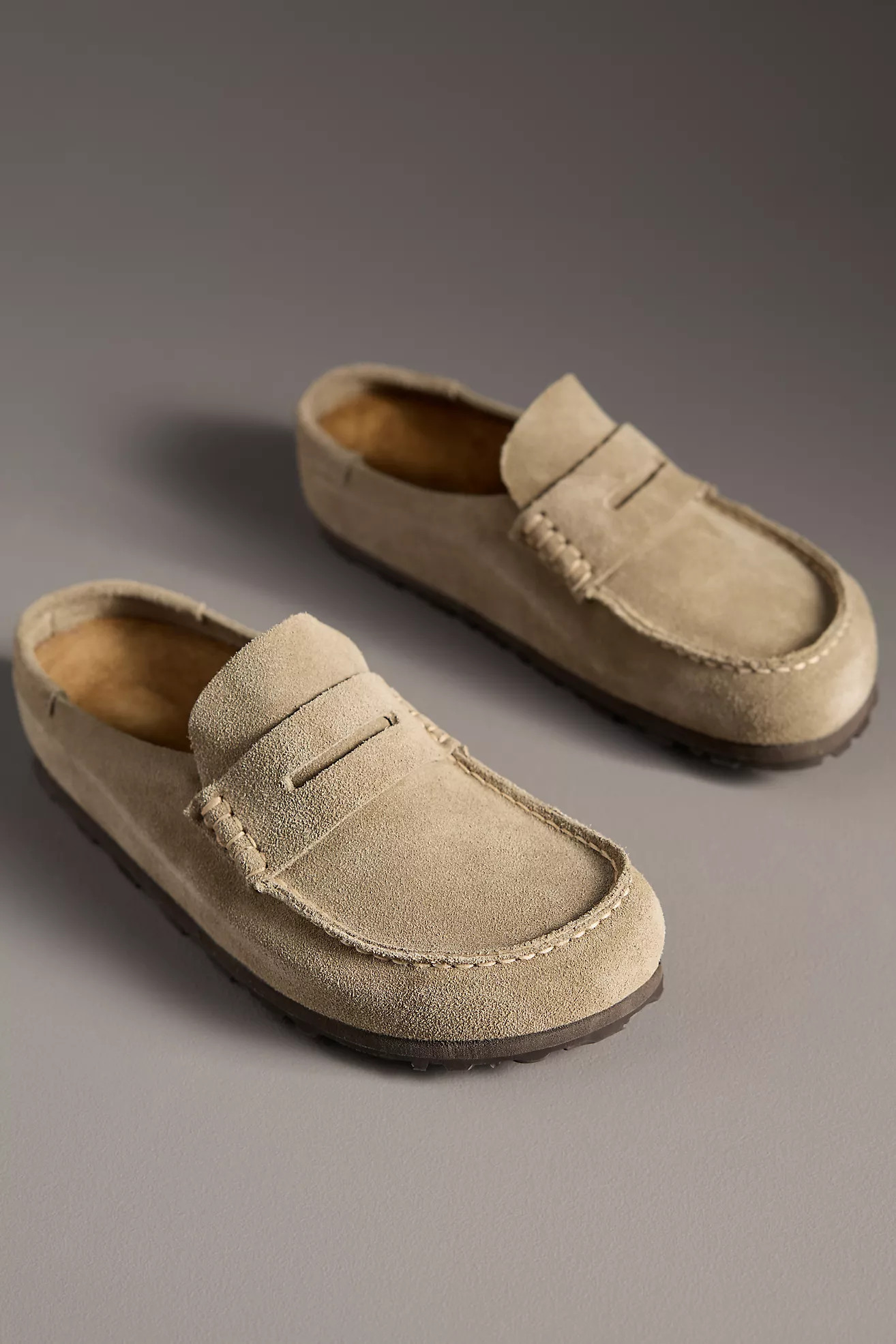 Birkenstock Naples Suede Clogs | Anthropologie (US)