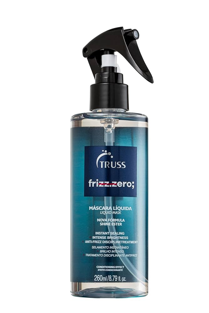 TRUSS Frizz Zero Liquid Hair Mask - Spray de tratamiento capilar antiencrespamiento - Desenreda e... | Amazon (US)