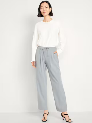 High-Waisted Billie Straight Trouser | Old Navy (US)