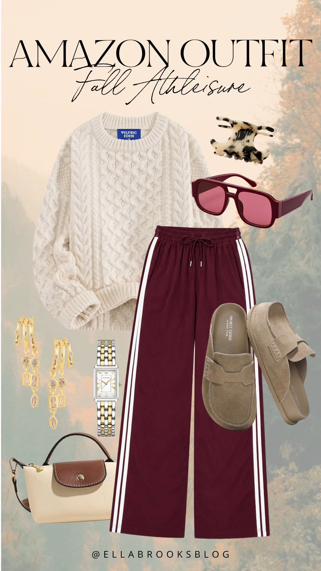 Amazon fall Athleisure outfit

Track pants, cable knit sweater, fall clogs, mom style, Amazon Athleisure, fall shoes

#LTKootd #LTKSeasonal #LTKmomlife