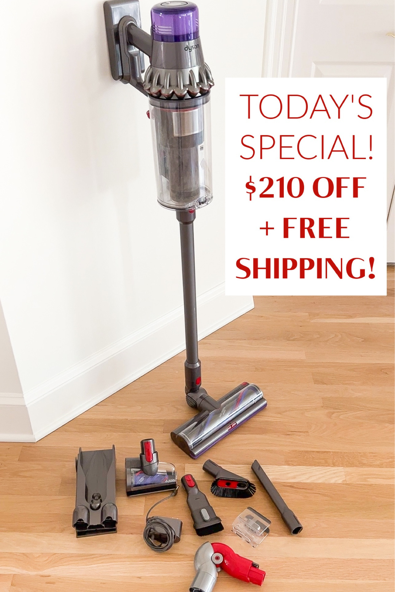 @hsn has the @dyson Outsize Plus cordless vacuum as their Today’s Special for $210 off plus free shipping! (#ad) It has awesome runtime and suction, a larger dustbin and wider vacuum head for faster cleaning, and comes with a ton of useful attachments! Jump on this deal before it’s sold out! I’ve also linked other favorite Dyson finds from HSN (my fave place to find Dyson deals!🙌🏻)  #HSNInfluencer #LoveHSN

#LTKGiftGuide #LTKsalealert #LTKhome
