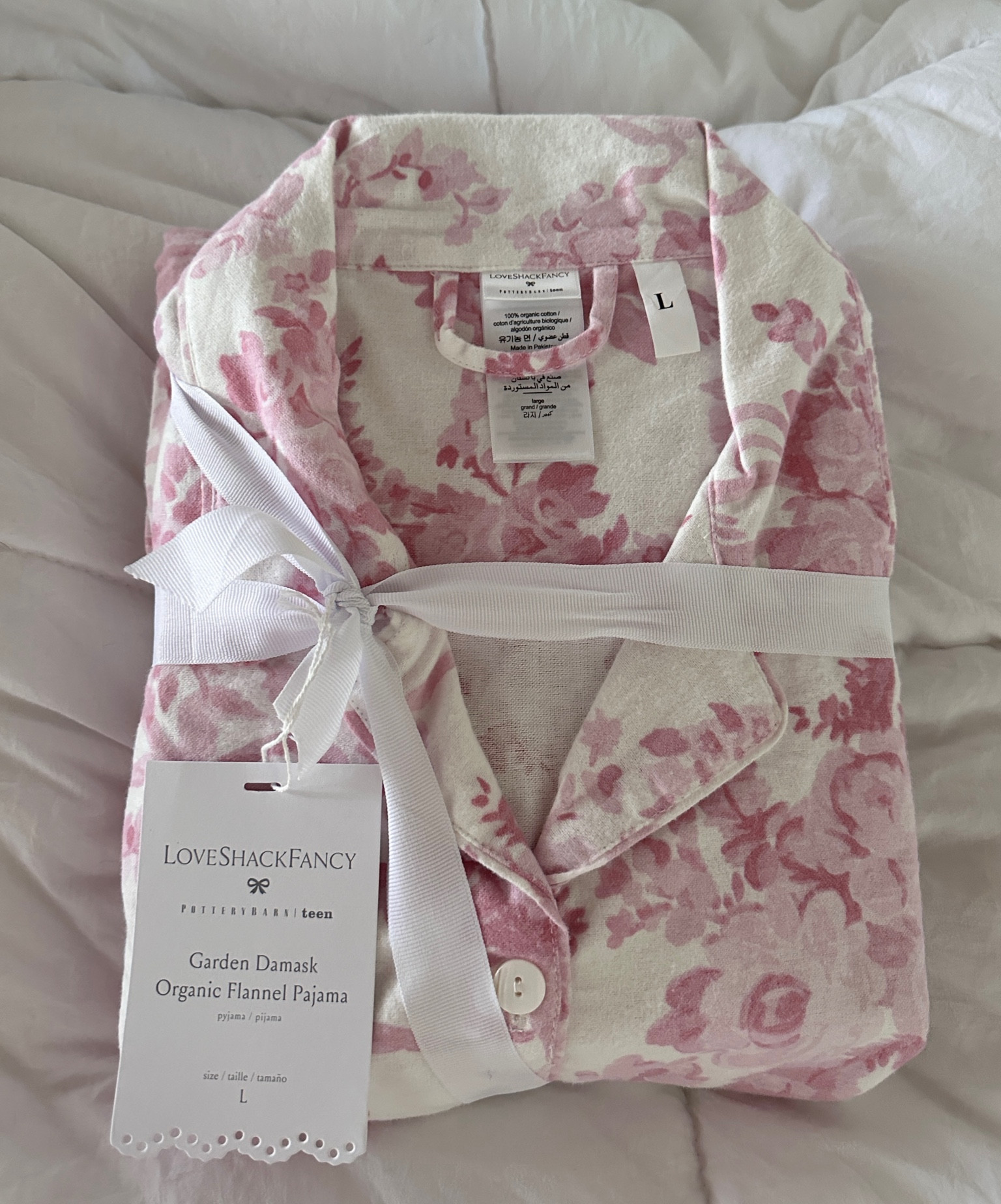 (as worn in recent tiktok) loveshackfancy x pottery barn pj pants set 🤍🎀

#LTKstyletip #LTKGiftGuide #LTKhome